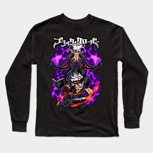 Asta Demon Form Anime Fanart Long Sleeve T-Shirt